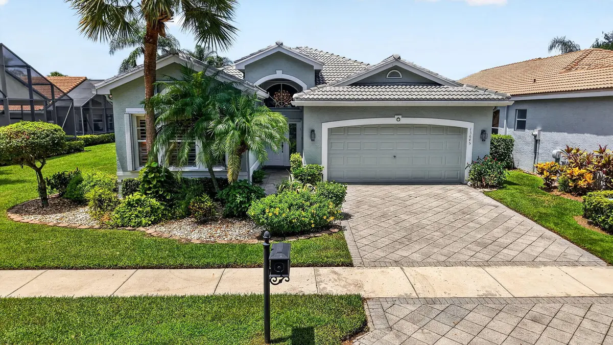 FRONT OF HOME at 13645 SABATINI Lane, Delray Beach