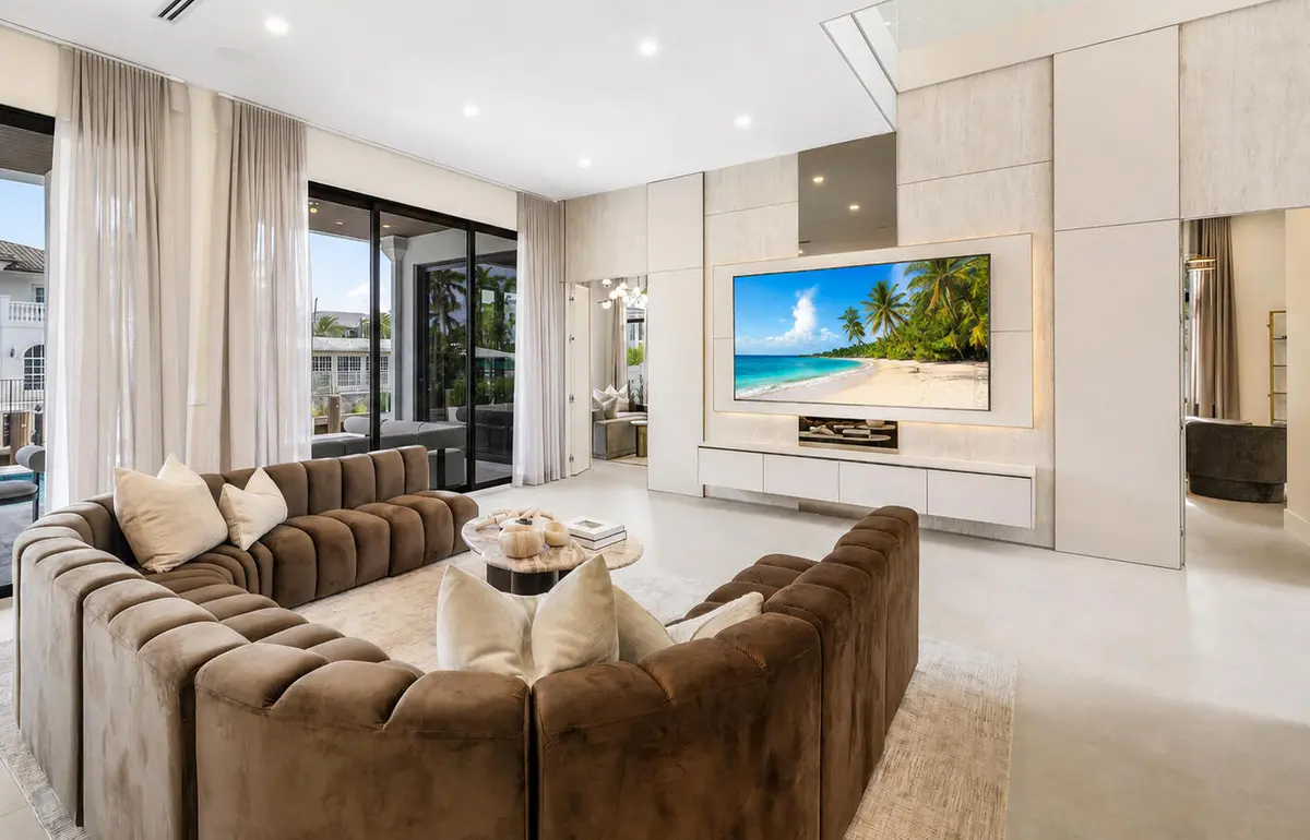 Living Room at 748 NE 72nd Street, Boca Raton