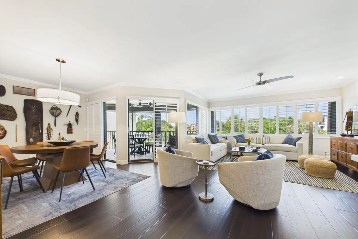 Living Room at 1117 MARINE Way K3L Boat Slip#45, North Palm Beach