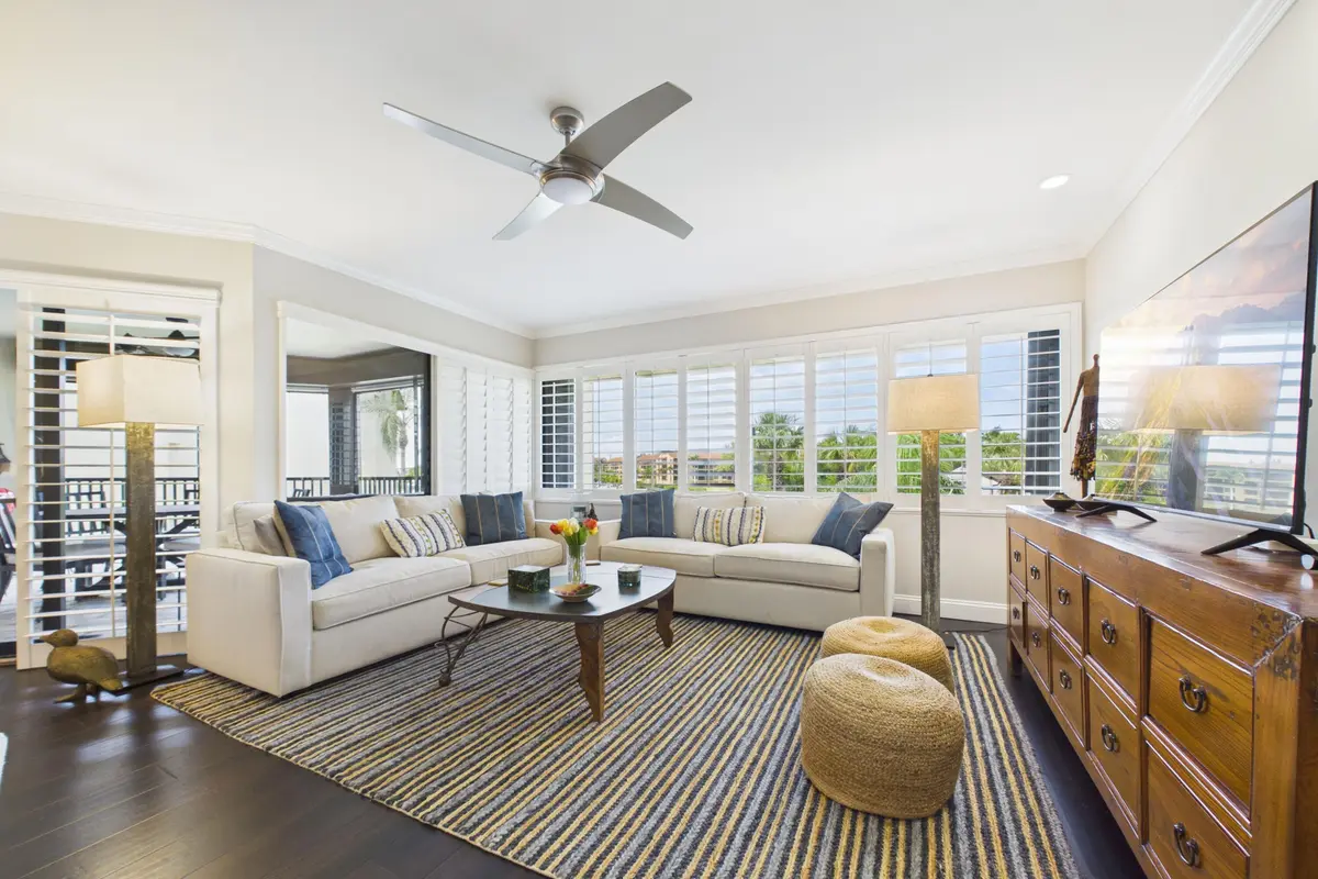 Living Room at 1117 MARINE Way K3L Boat Slip#45, North Palm Beach