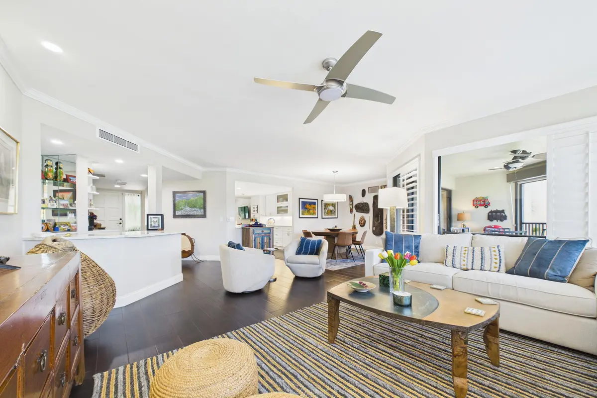 Living Room at 1117 MARINE Way K3L Boat Slip#45, North Palm Beach