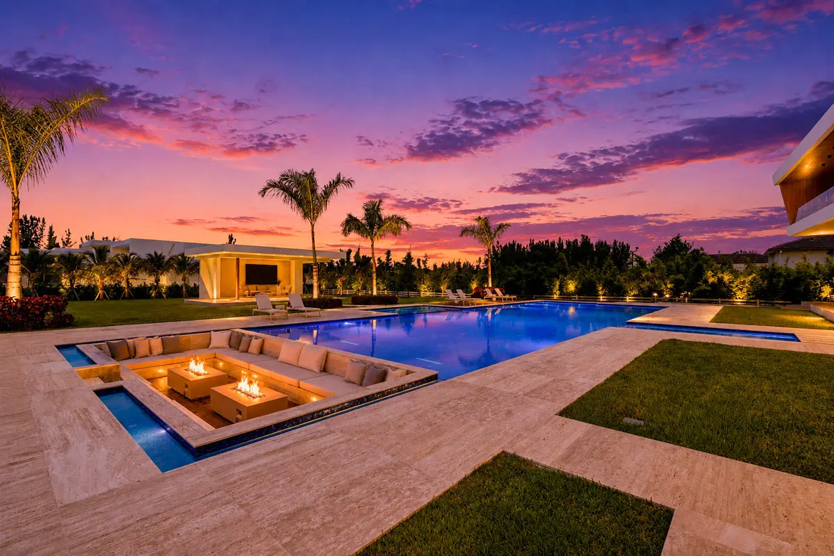 Pool at 16745 Stratford Court, Southwest Ranches