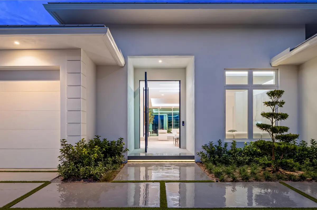 ENTRANCE_SUNSET at 610 JUNEBERRY Court, Boca Raton