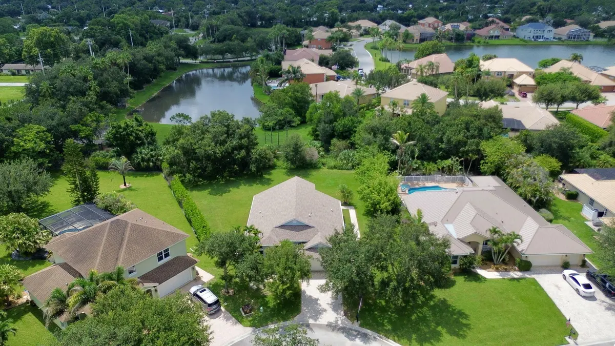 Aerial at 2166 SW MAINSAIL Terrace, Stuart