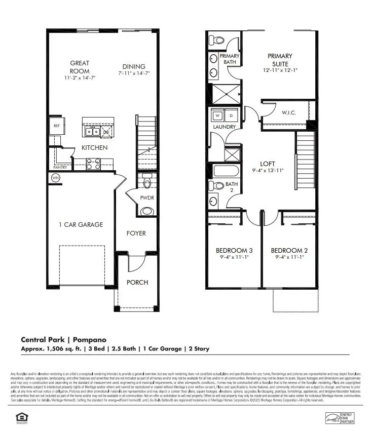 CP_Pomp_MRG_Flooplan at 13029 SW FORLI Way, Port St. Lucie