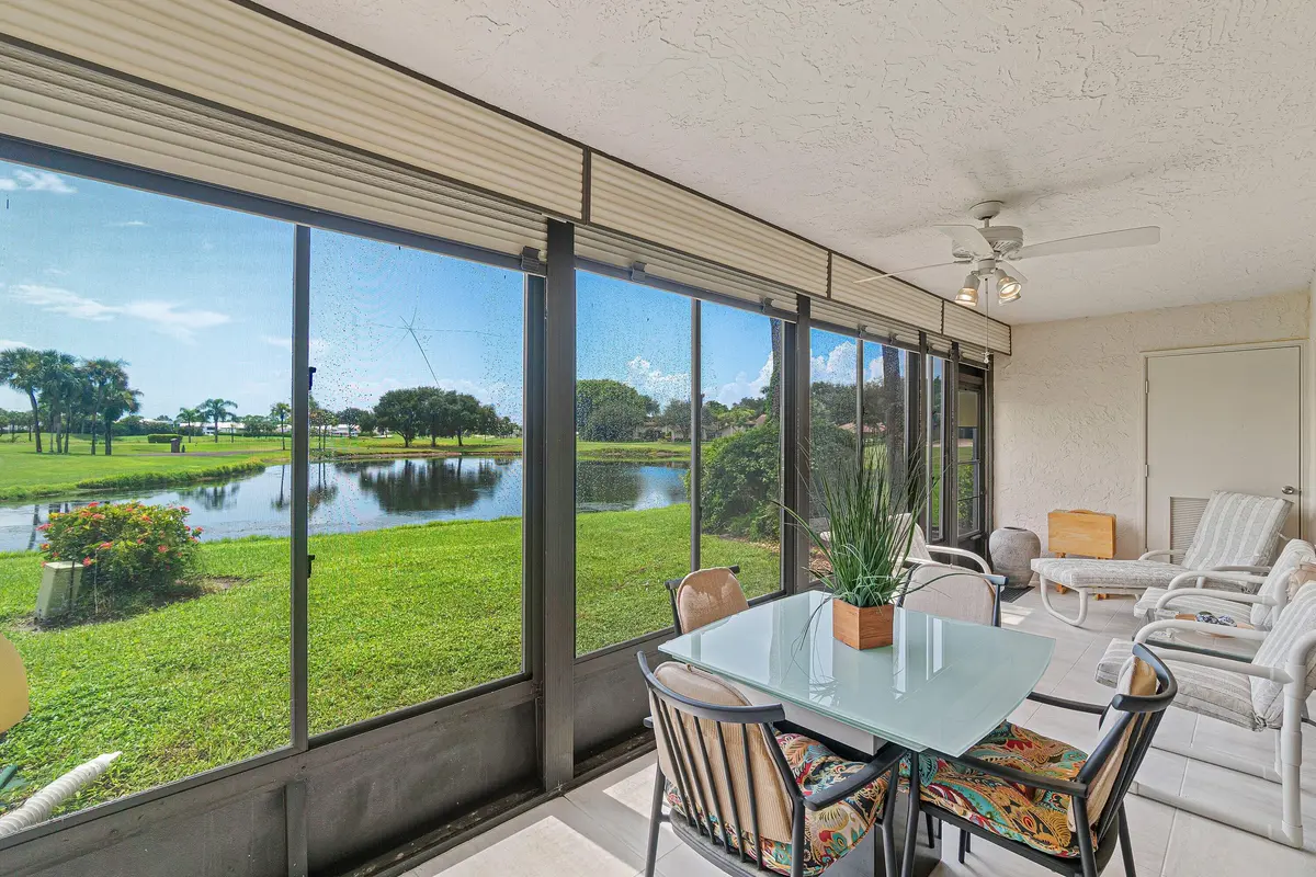 Over Size Enclosed Patio at 5152 Golfview Court, Delray Beach