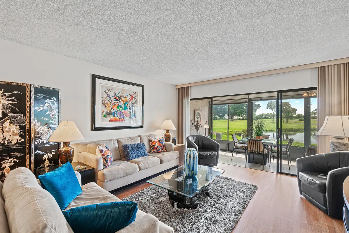 Sun Sets from Condo at 5152 Golfview Court, Delray Beach