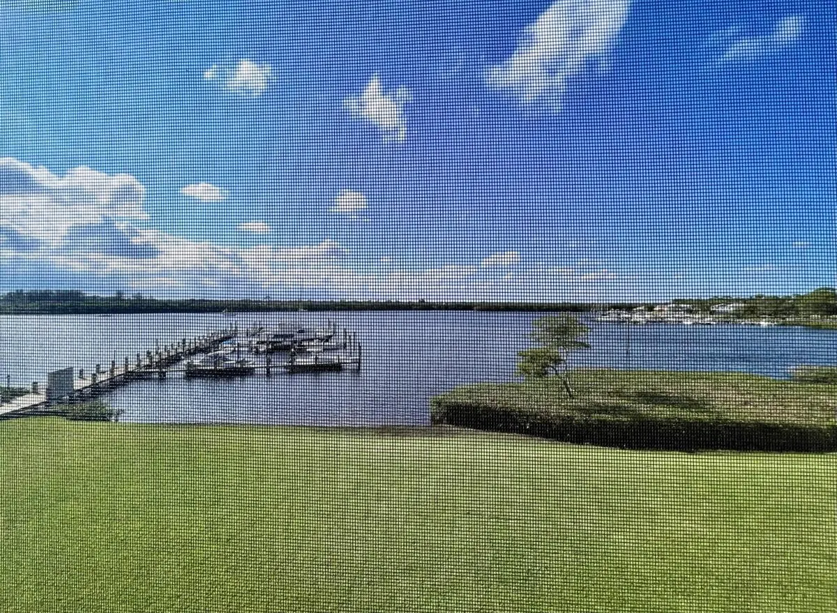 E303 patio view at 3100 SE PRUITT Road E303, Port St. Lucie