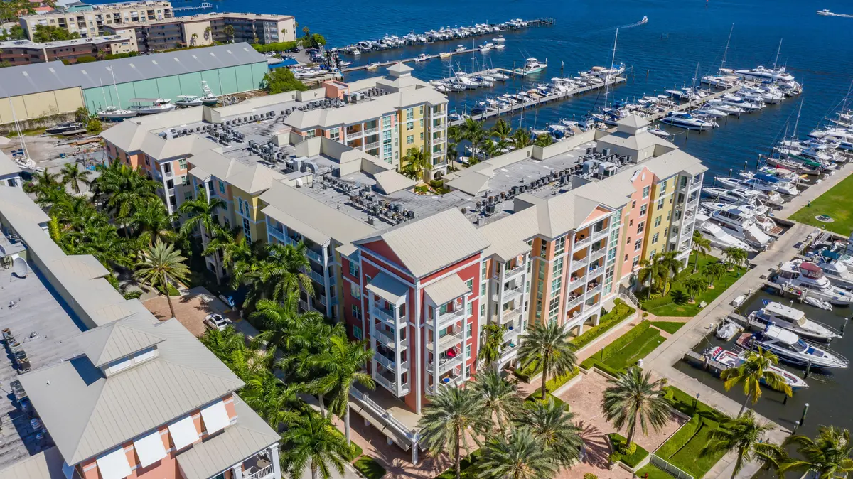 +Aerial Moorings (2) at 806 E Windward Way 524, Lantana