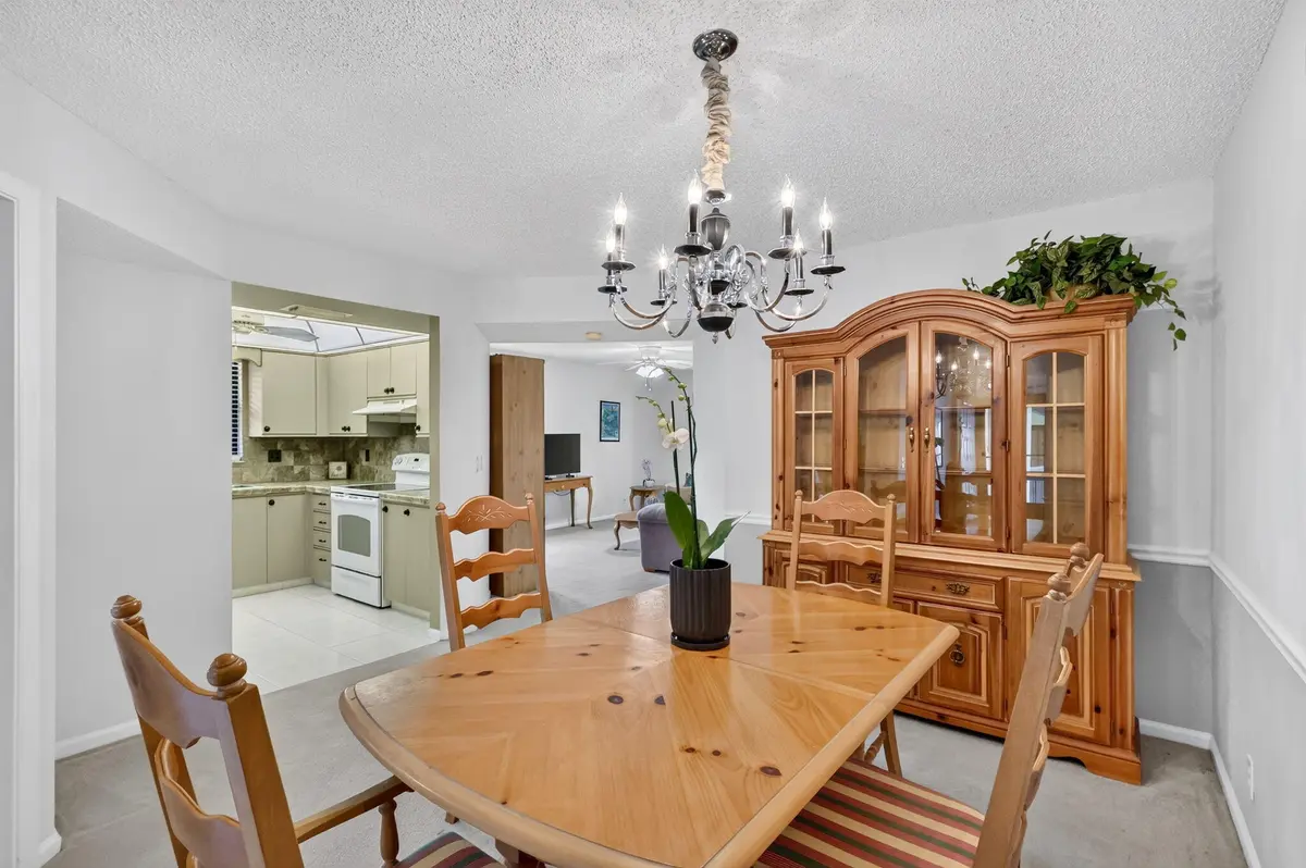 Dining Room at 360 SW SOUTH RIVER Drive 205, Stuart