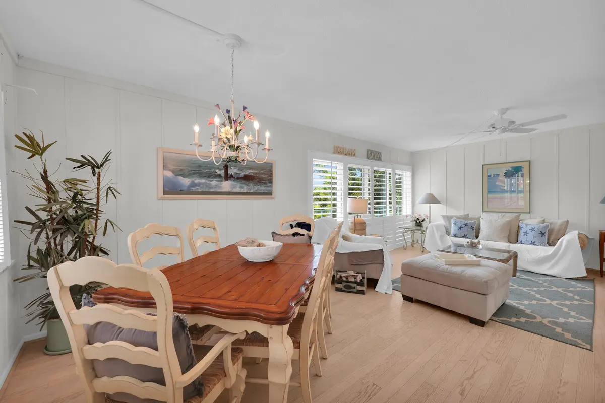 Living/Dining at 475 Tequesta Drive 16, Tequesta