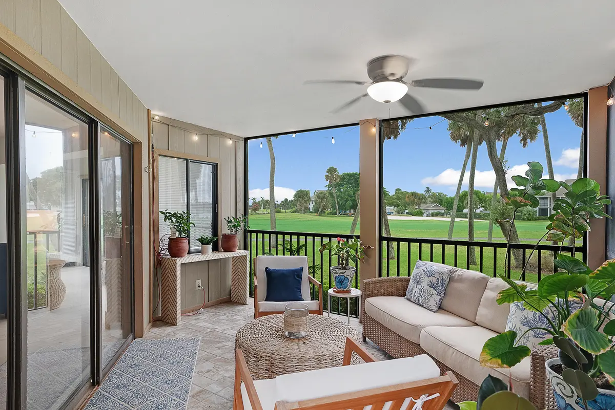 Patio at 269 NE Edgewater Drive, Stuart