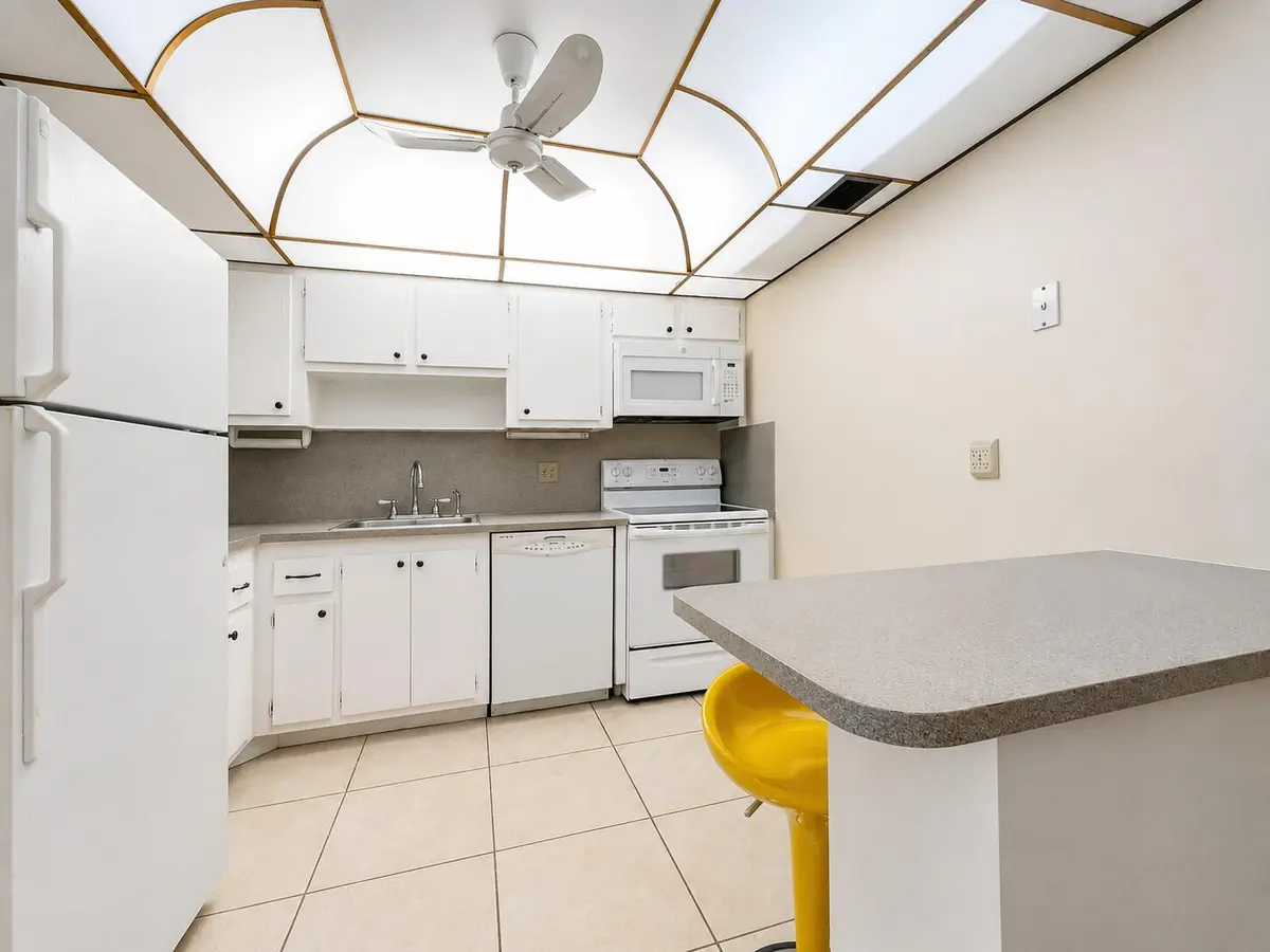 Spacious and Bright Kitchen at 307 Greenbrier B, West Palm Beach