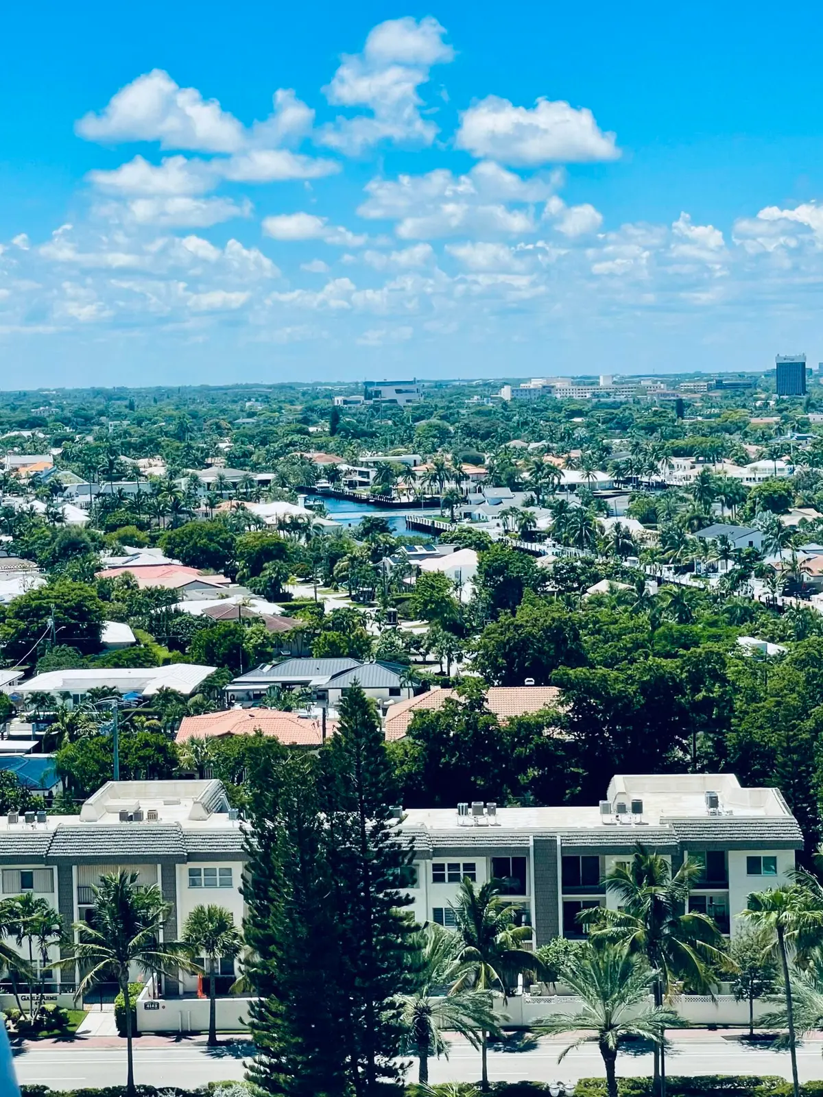 Intracoastal view at 4250 GALT OCEAN Drive 14L, Fort Lauderdale