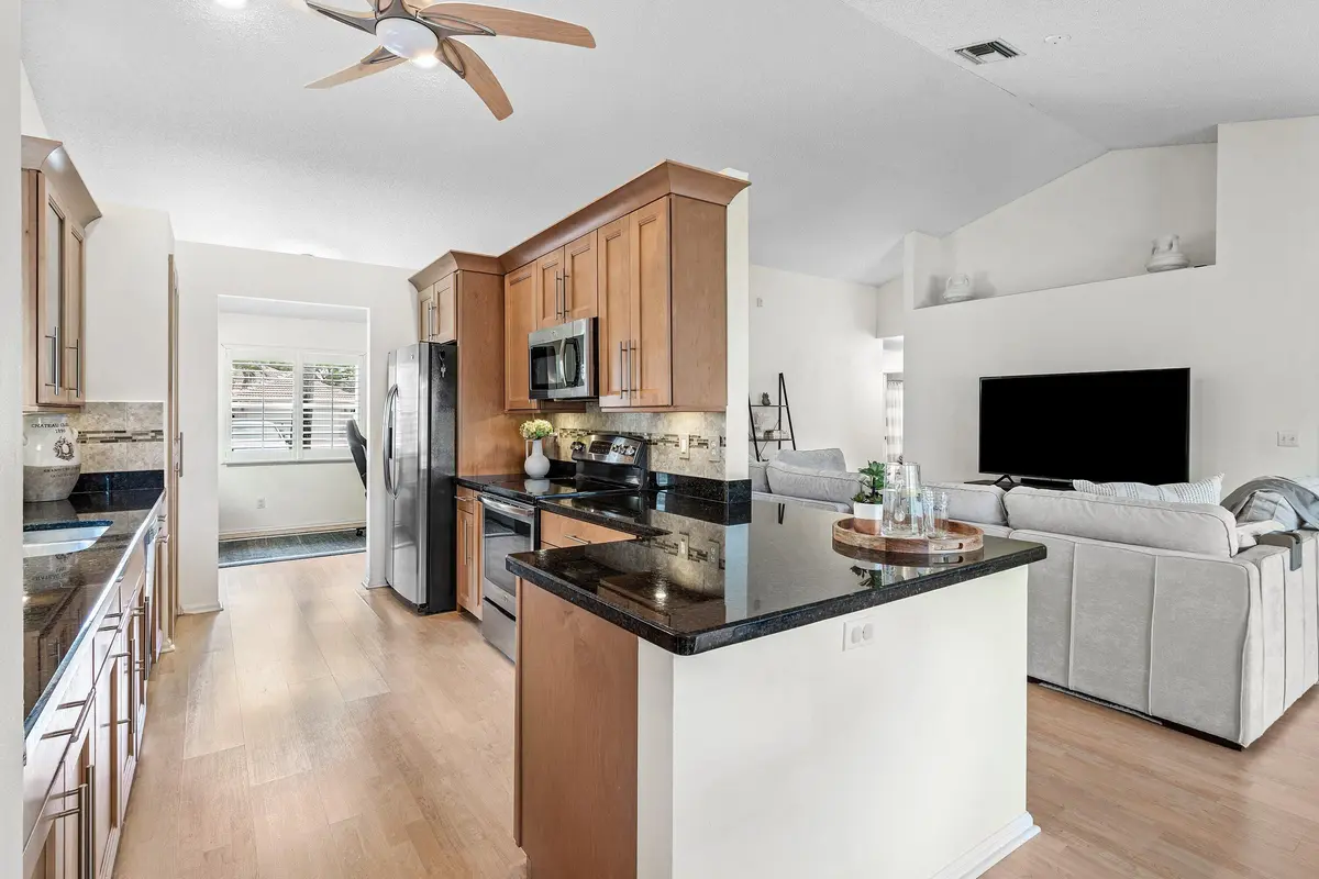 Kitchen at 5554 GRANDE PALM Circle, Delray Beach