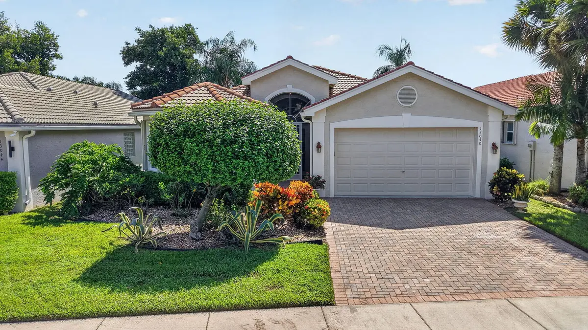 FRONT OF HOME at 13050 Misty Gilbralter Way, Delray Beach
