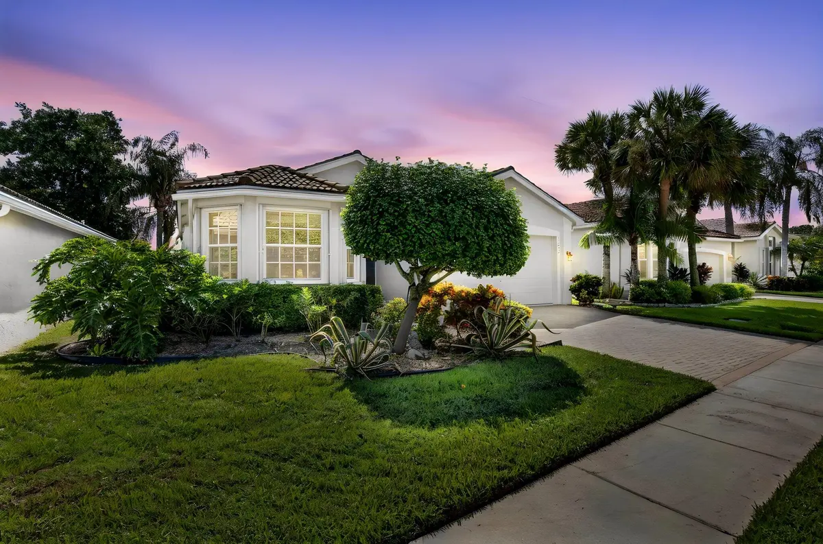 FRONT OF HOME at 13050 Misty Gilbralter Way, Delray Beach