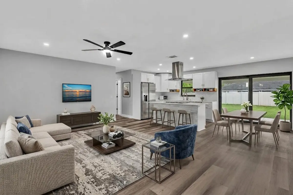 Living Room at 2056 PARK Place, Boca Raton
