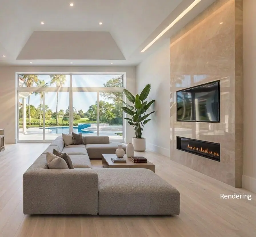Living Rm v2 at 6636 Audubon Trace, West Palm Beach