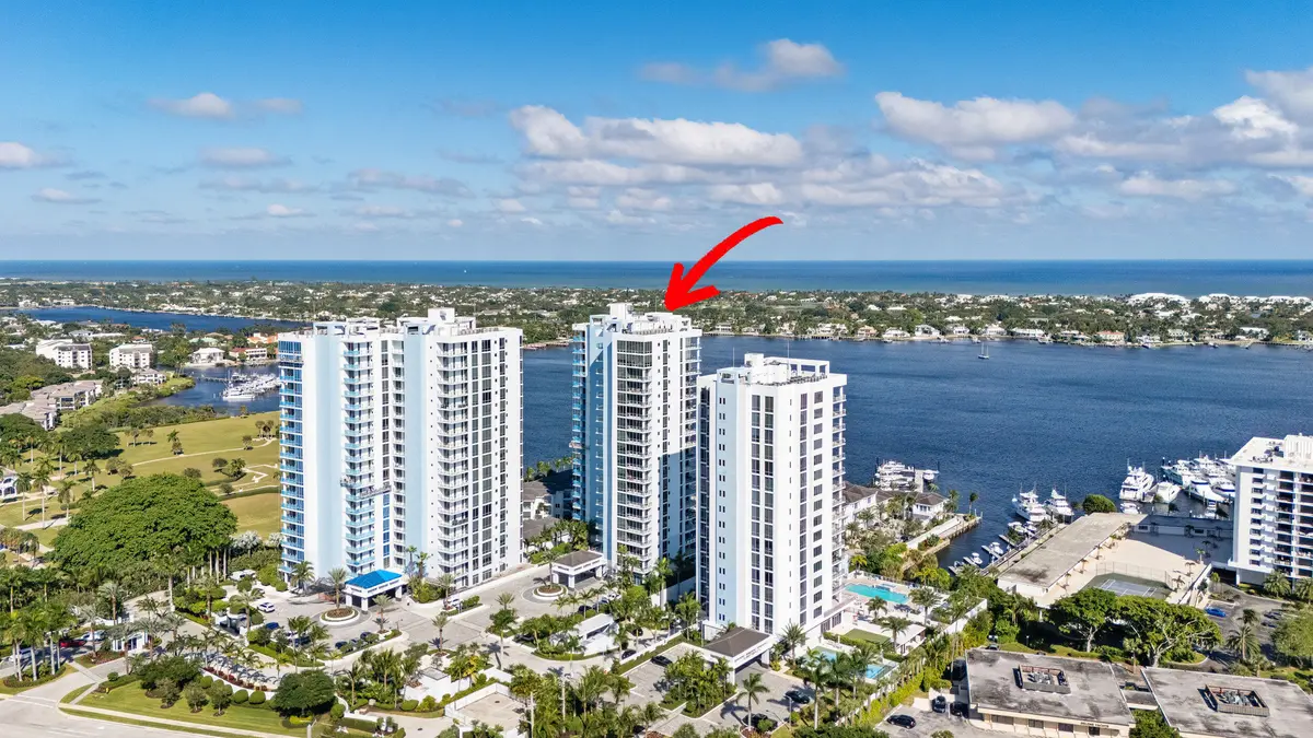 Aerial at 2 WATER CLUB Way 1003, North Palm Beach
