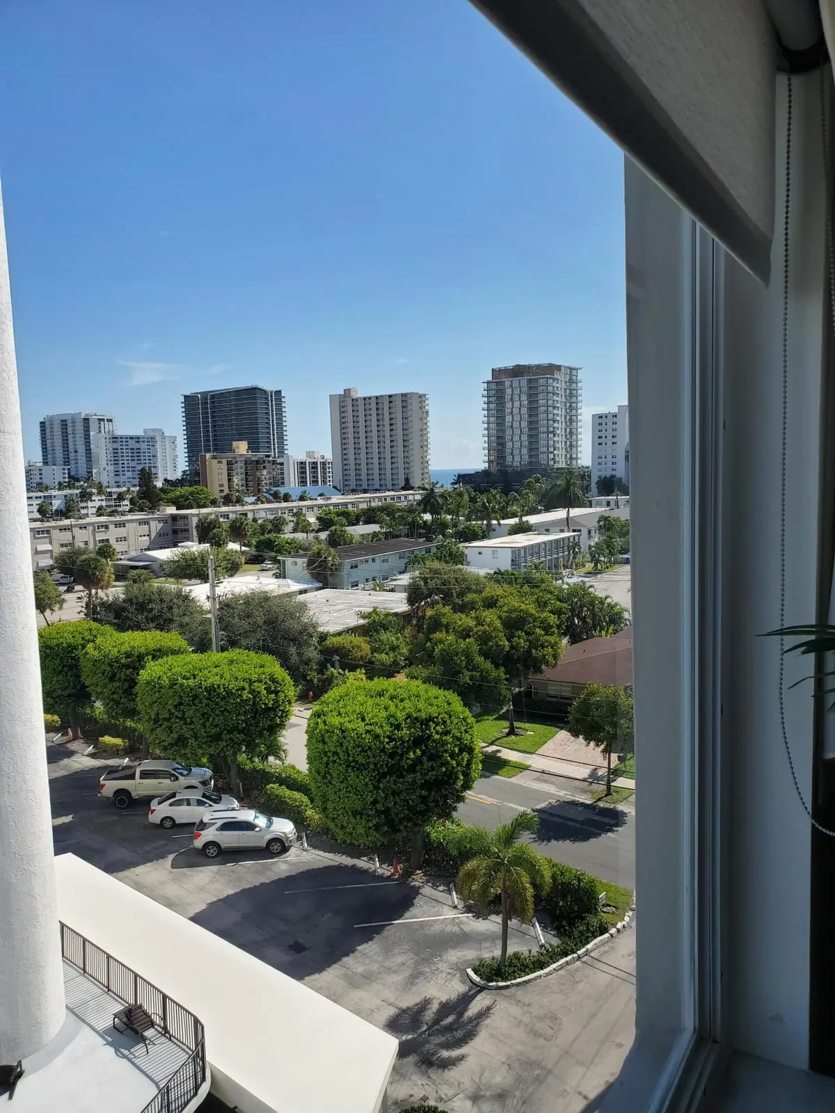 dining rm view at 615 N RIVERSIDE Drive 706, Pompano Beach
