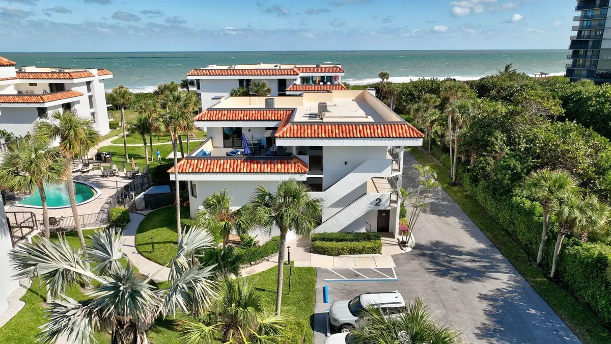Front Main Aerial at 4100 N Highway A1A 211, Hutchinson Island