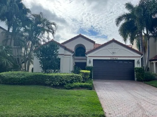 front at 23440 MIRABELLA Circle, Boca Raton