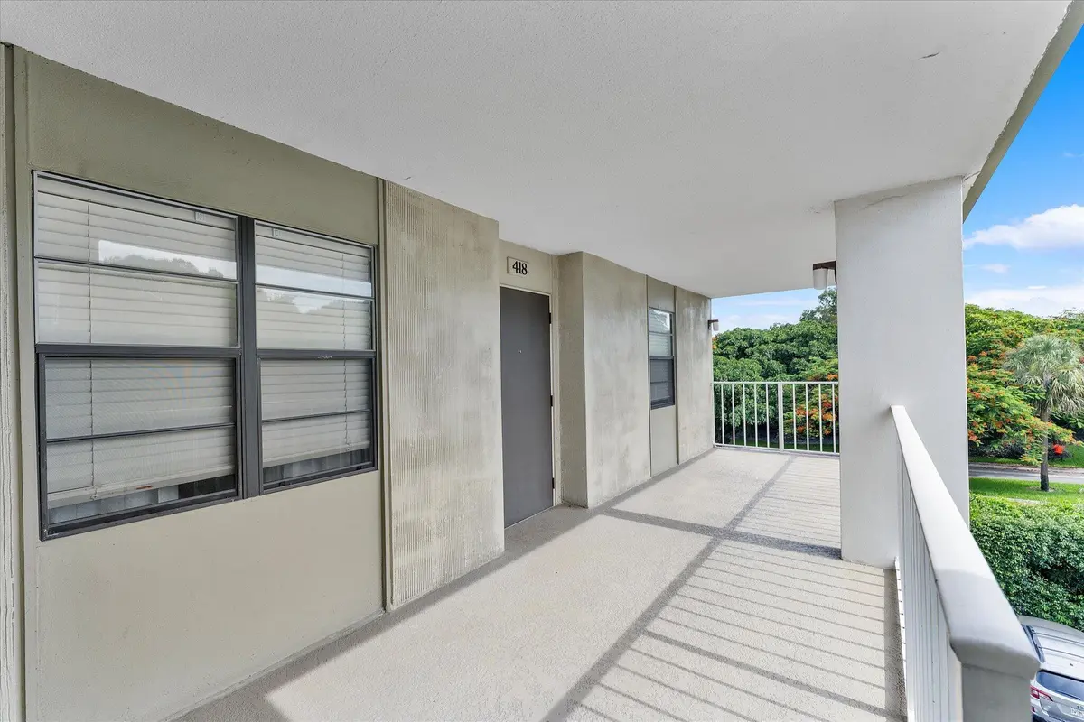 End of Catwalk at 501 SW 11th Place 418, Boca Raton