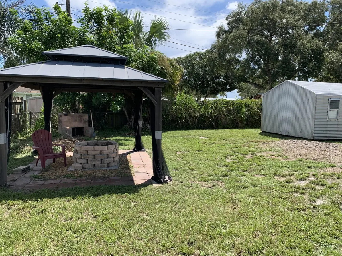 Backyard at 3484 Sunrise Boulevard, Fort Pierce