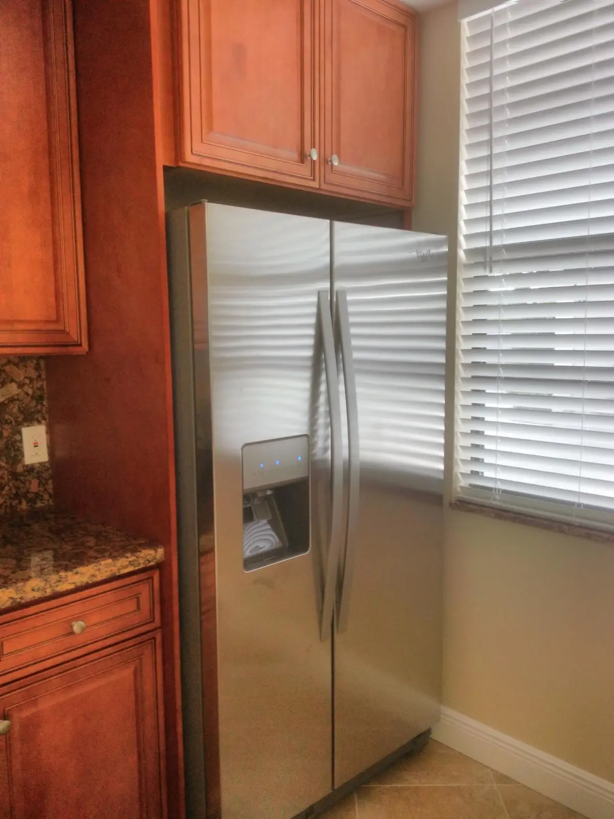 Fridge at 3710 Whitehall Drive 103, West Palm Beach