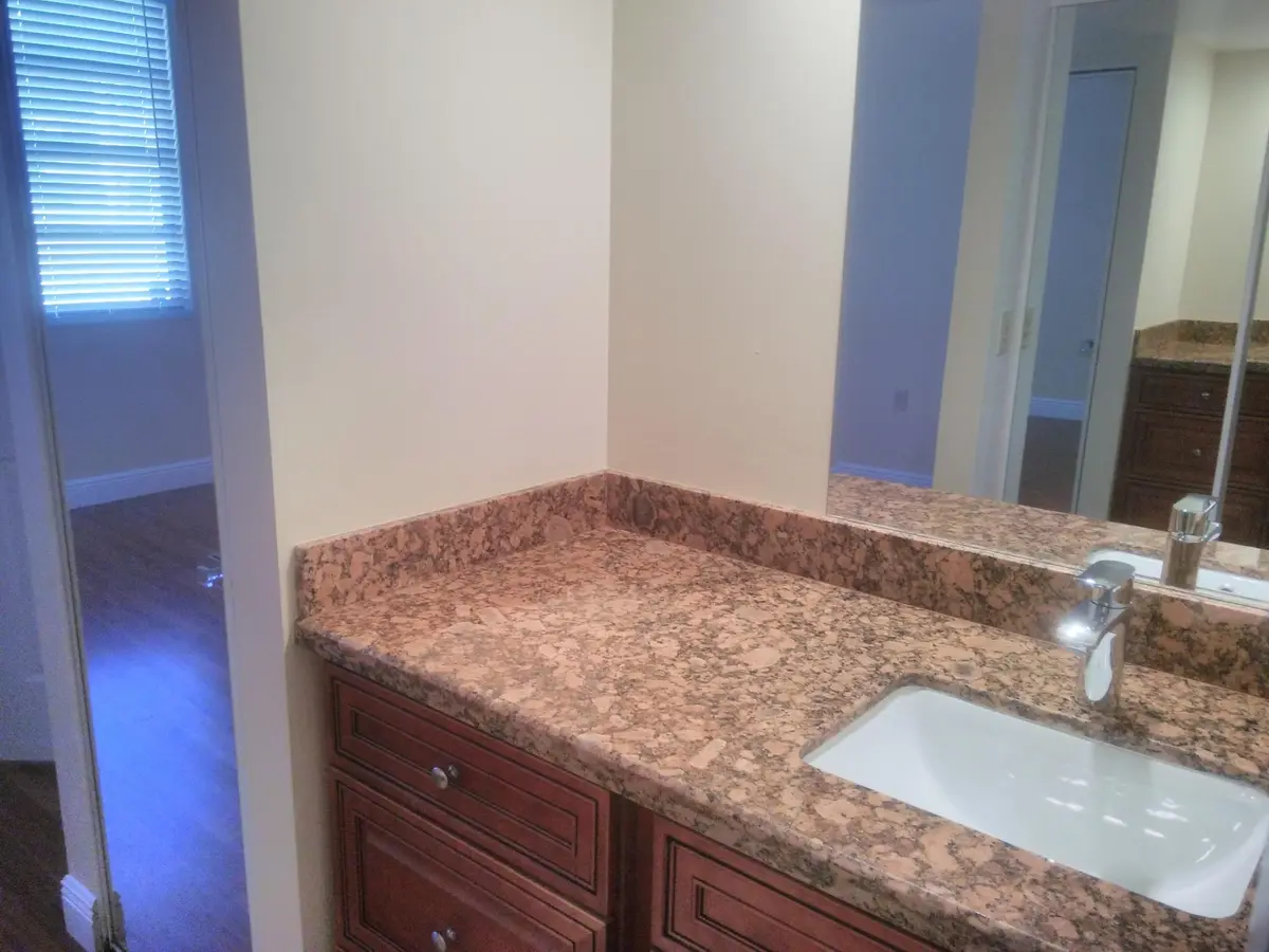 Primary bathroom at 3710 Whitehall Drive 103, West Palm Beach