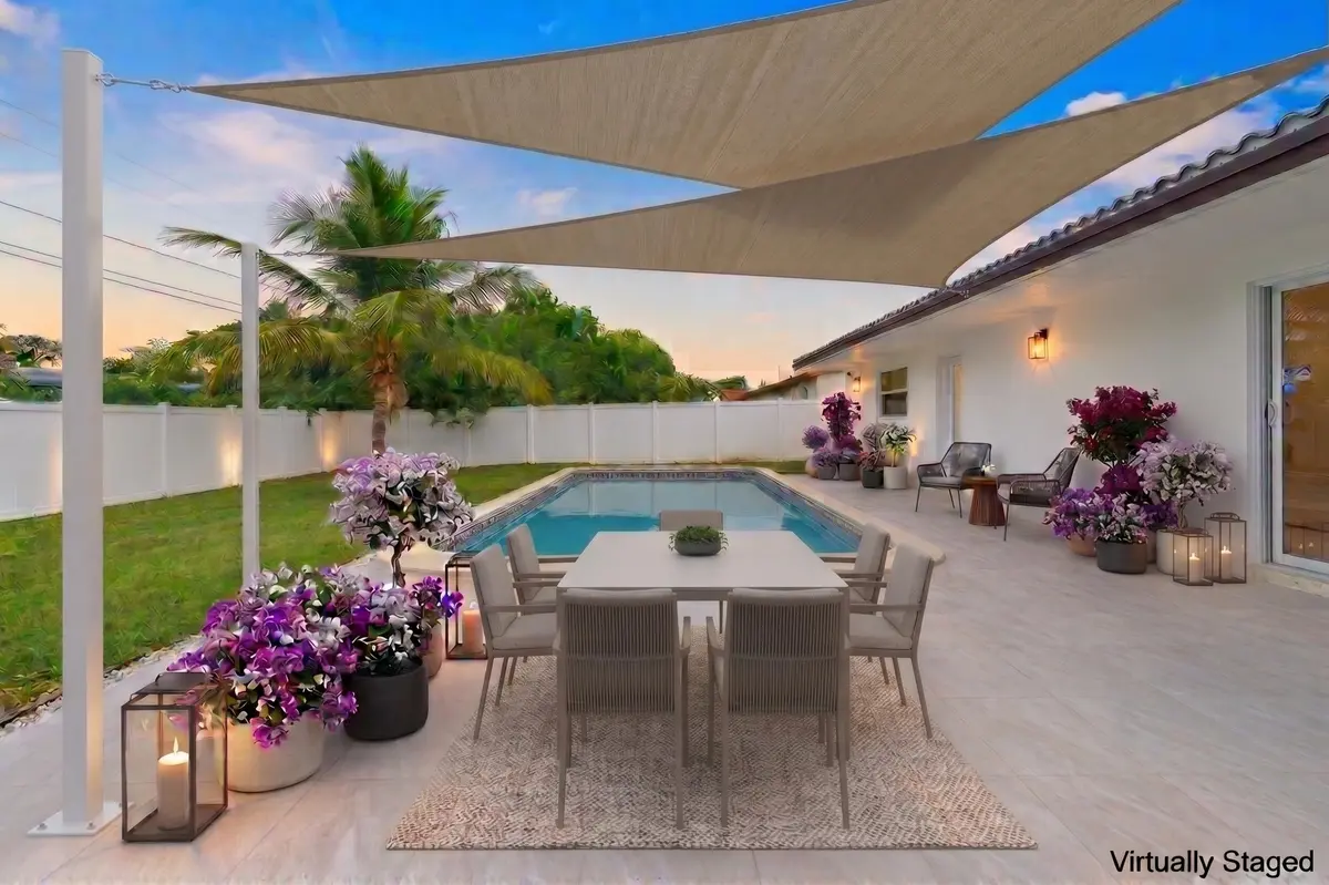 patio at 6335 Southgate Boulevard, Margate