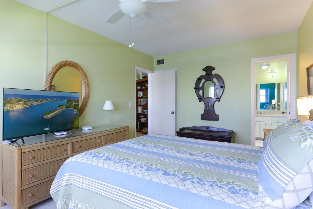 MASTER BEDROOM at 28 Yacht Club Drive 109, North Palm Beach