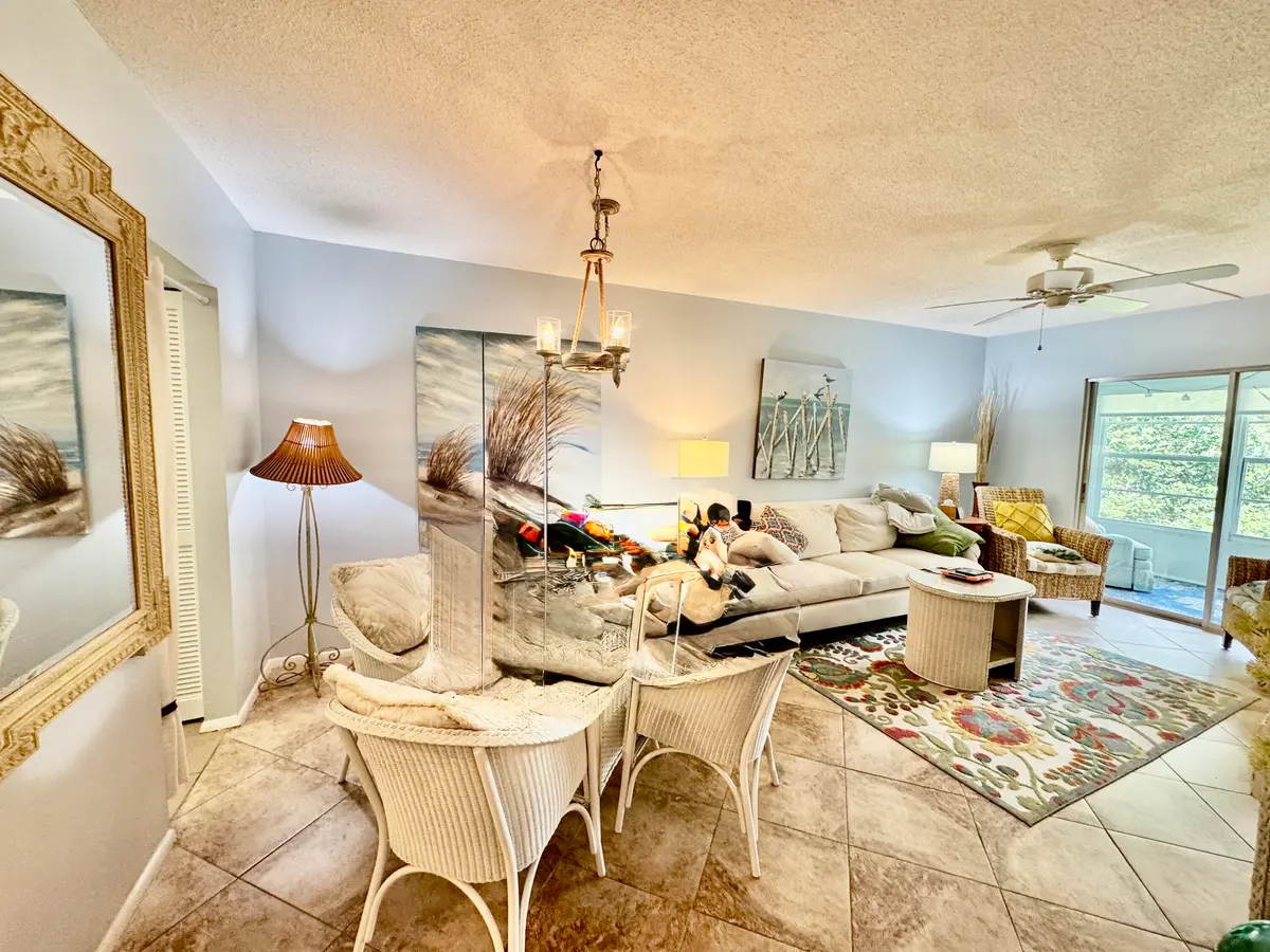 Living-Dining Room 2 at 1100 PONCE DE LEON Circle E306, Vero Beach
