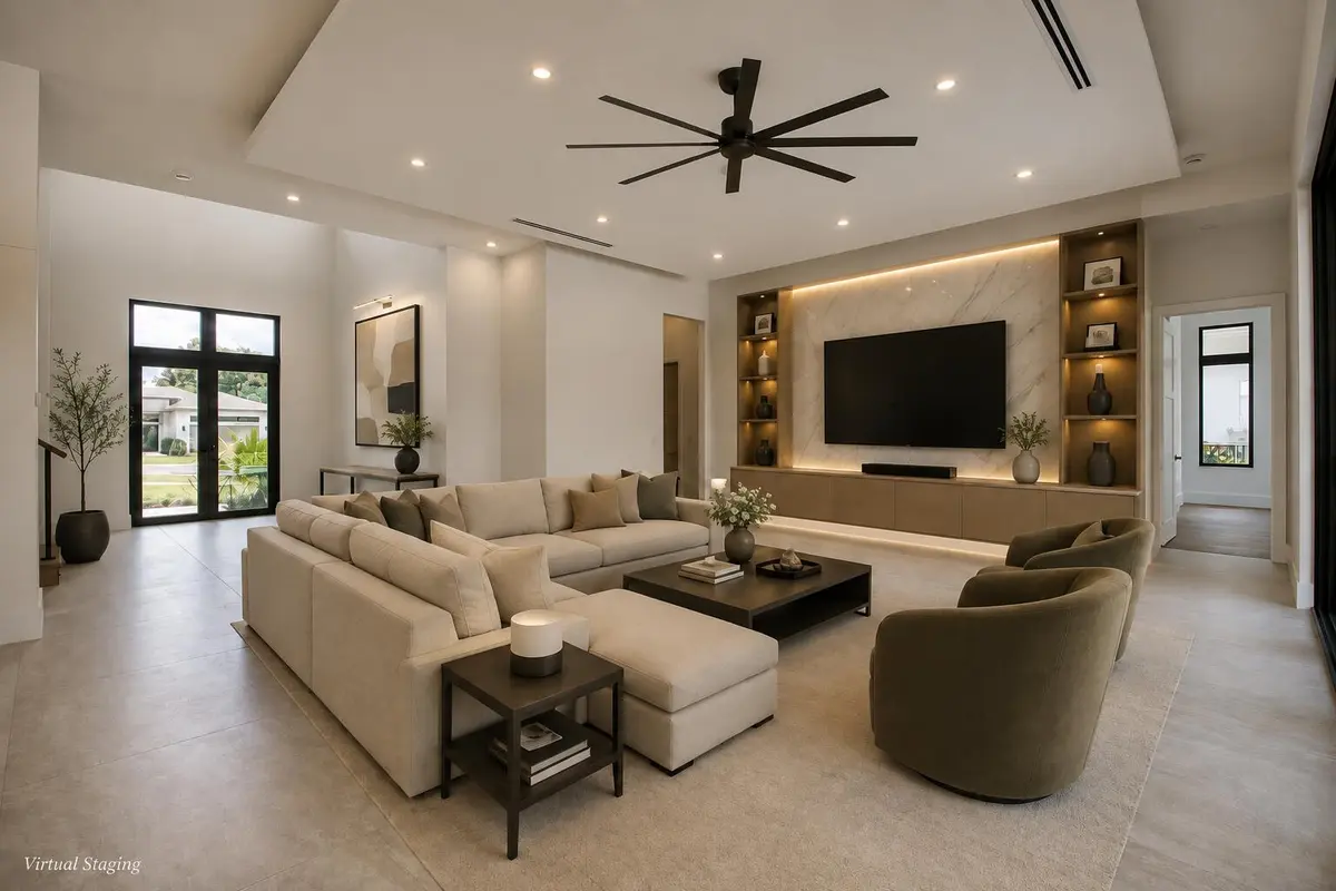 Great Room at 18409 Symphony Court, Jupiter
