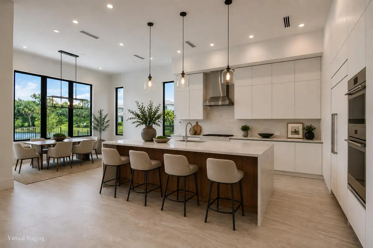 Kitchen at 18409 Symphony Court, Jupiter