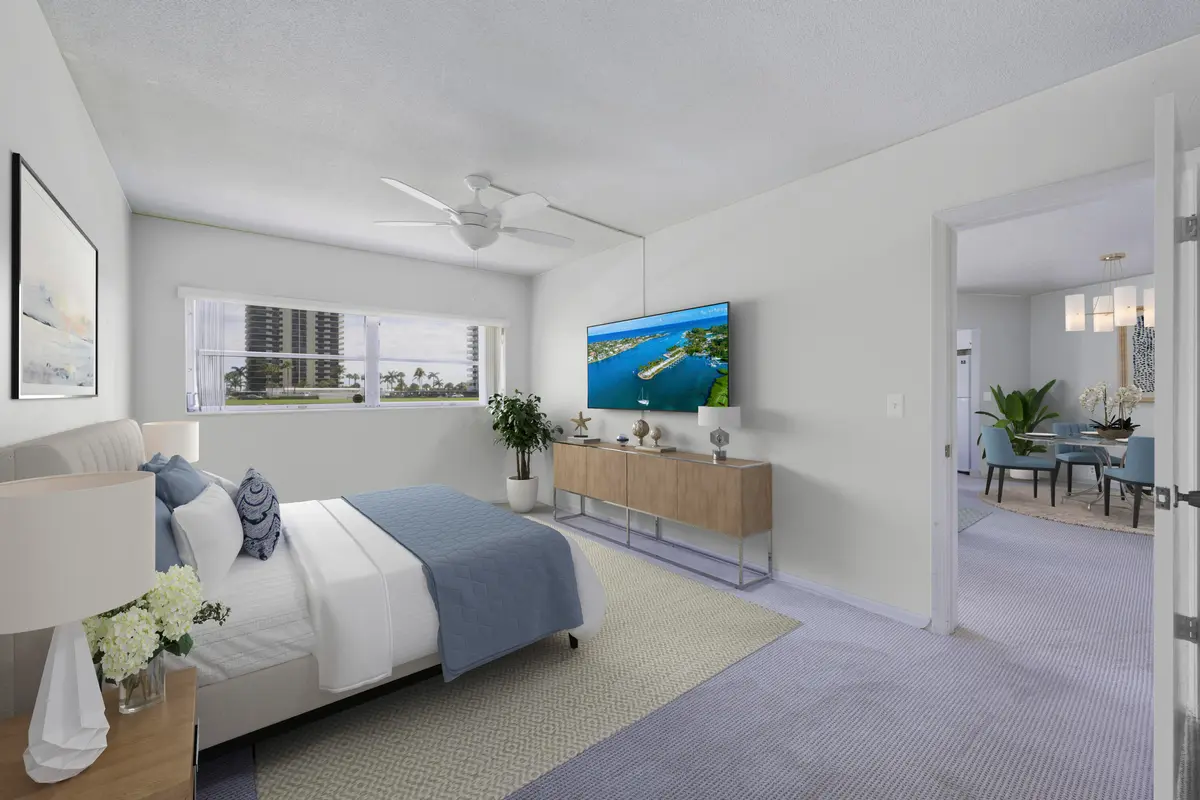 Primary Bedroom at 28 Yacht Club Drive 109, North Palm Beach