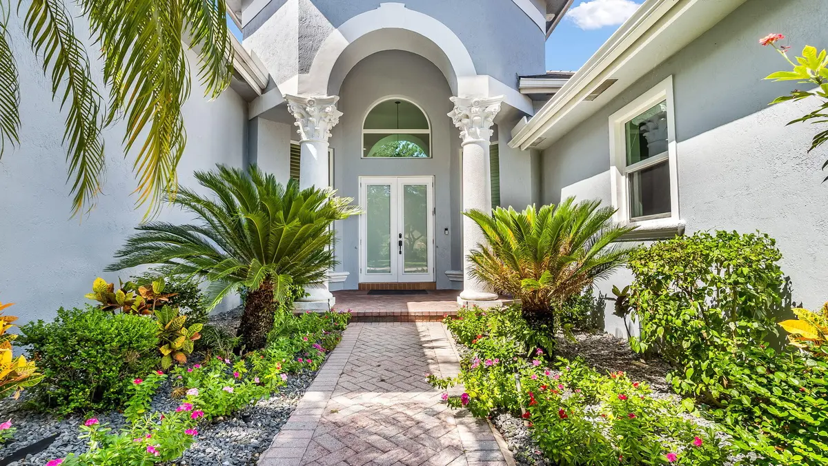 Front Entrance at 7083 NW 71ST Manor, Parkland