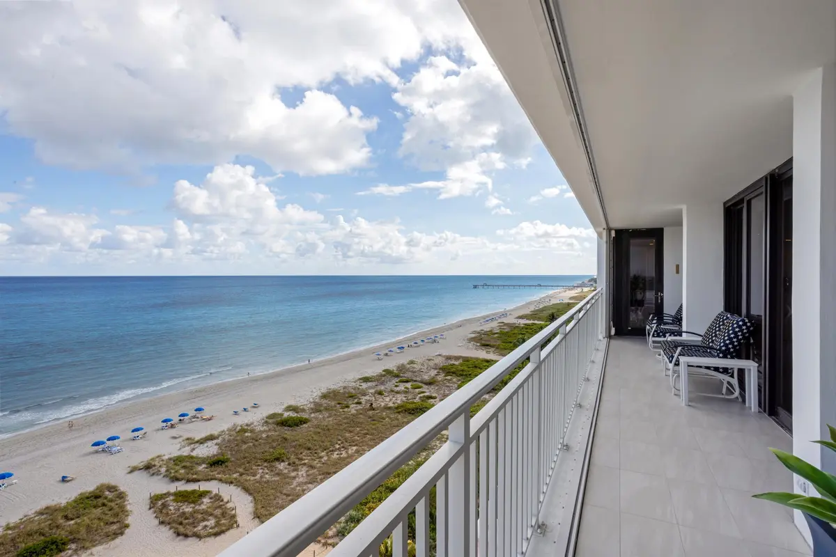OCEANFRONT BALCONY VIEW at 2600 S Ocean Boulevard 11E, Boca Raton