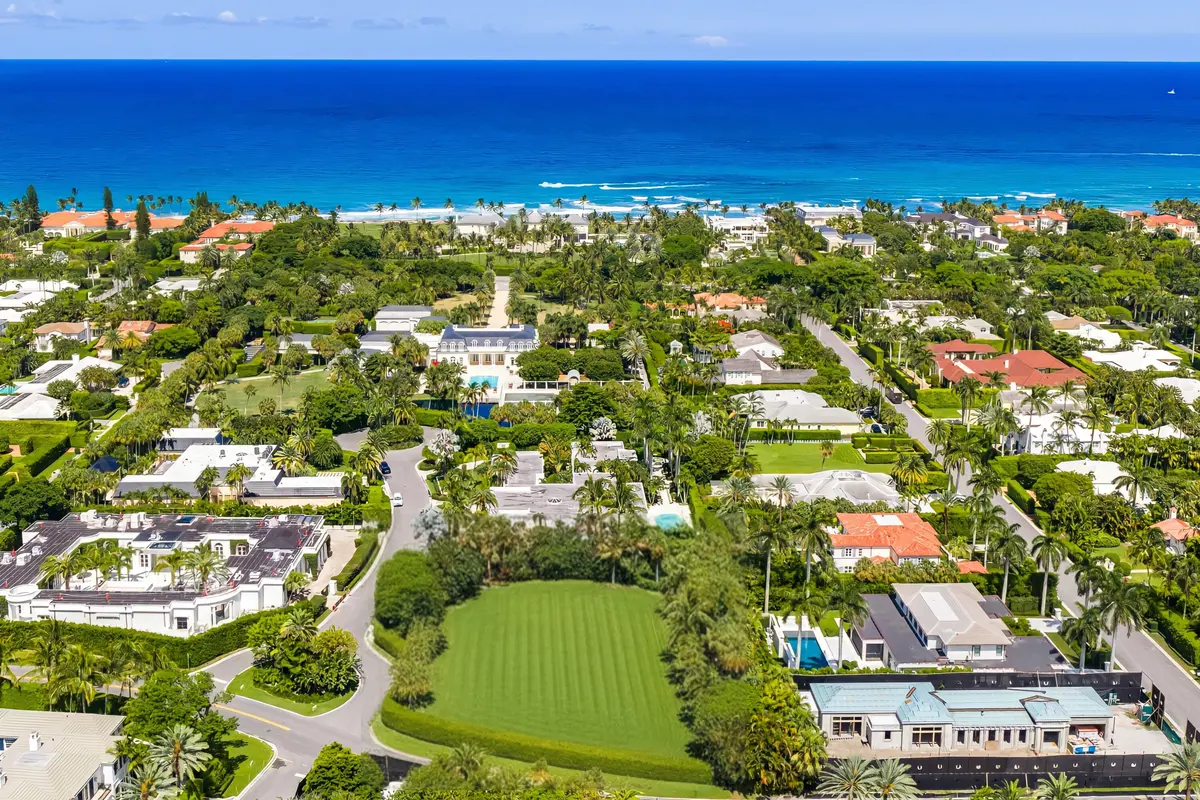 Aerial View at 6 La Costa Way, Palm Beach