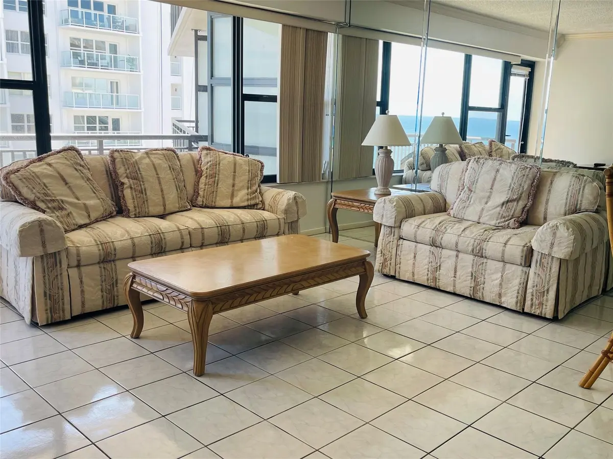 Living Room at 3800 GALT OCEAN Drive 1508, Fort Lauderdale