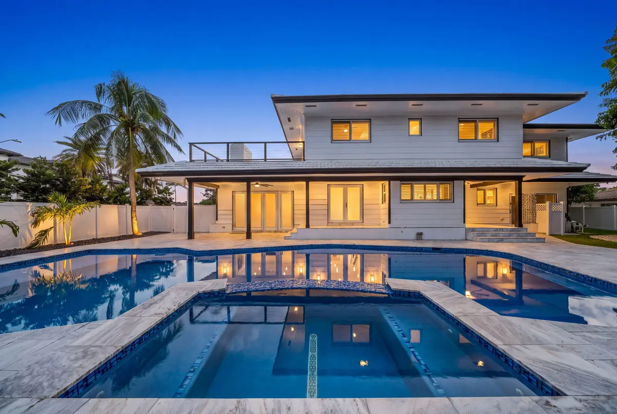 pool area at 5100 NE 30TH Terrace, Lighthouse Point