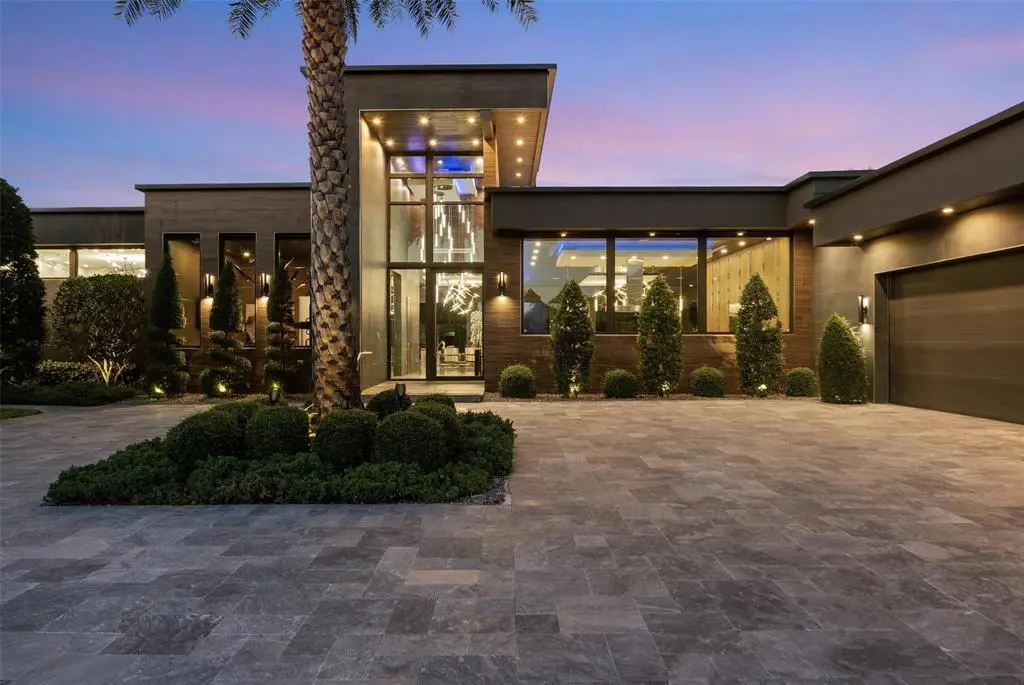 front entrance night at 2213 NE 37TH Drive, Fort Lauderdale