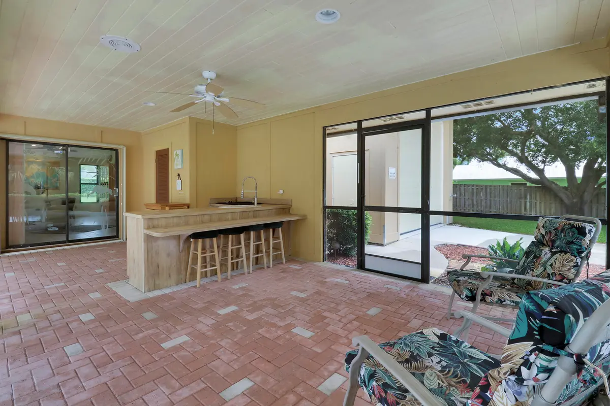 Outdoor Kitchen at 3459 SW WOODCREEK Trail, Palm City