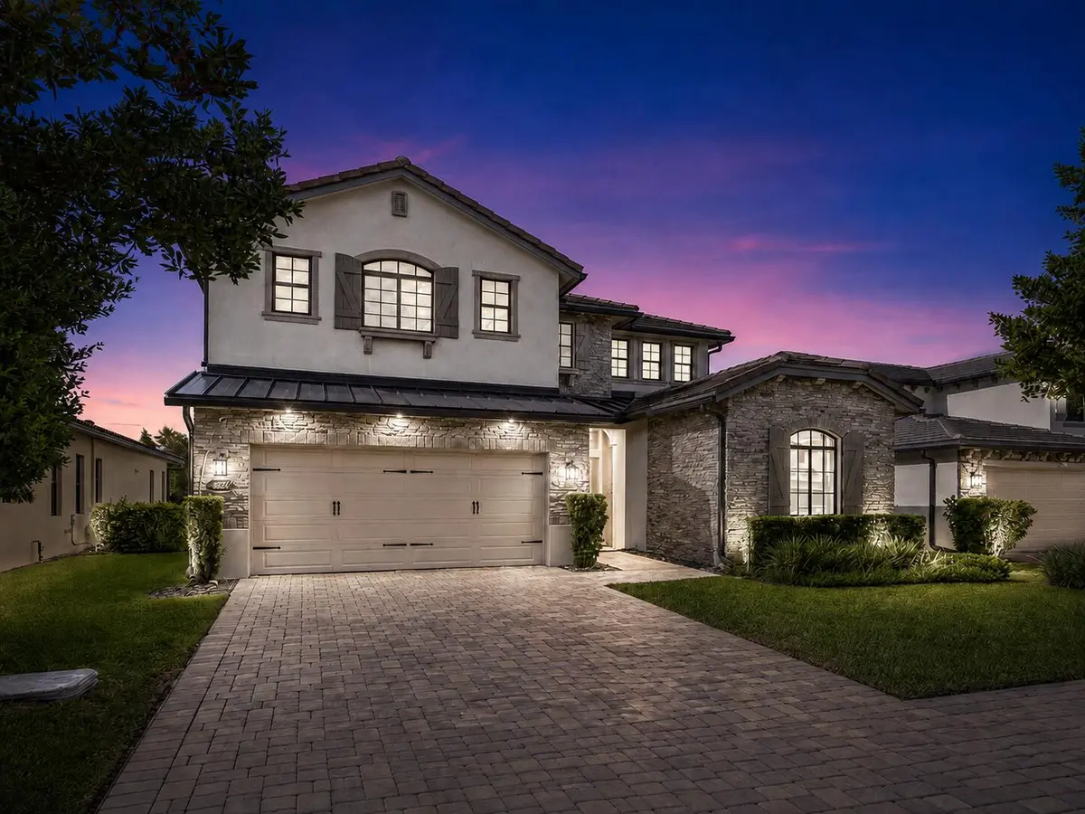Twilight at 8907 Grand Prix Lane, Boynton Beach