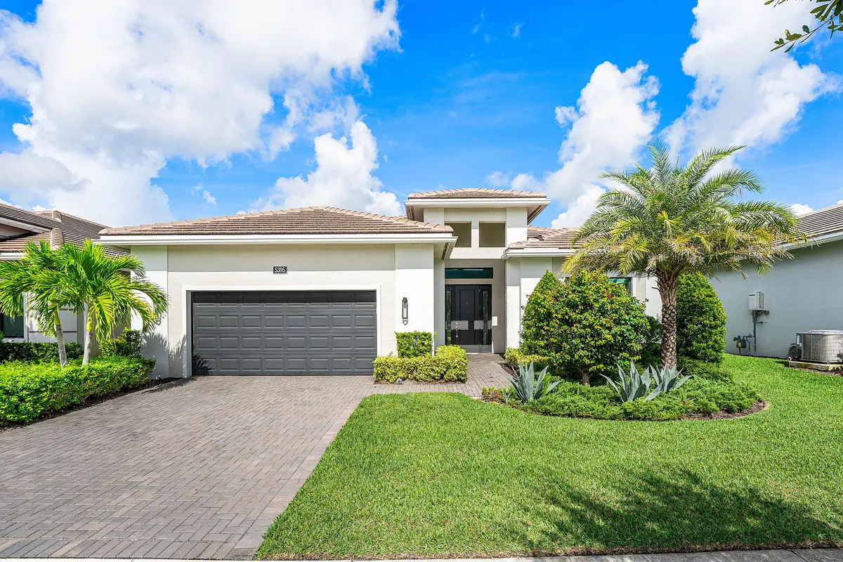 #1 Beautiful front exterior with lush at 5395 St Vincent Lane, Westlake