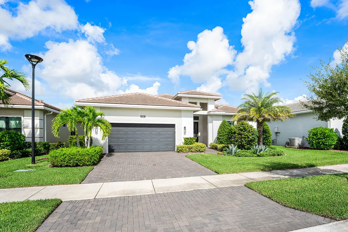 #3 Full front view with paver drivew at 5395 St Vincent Lane, Westlake