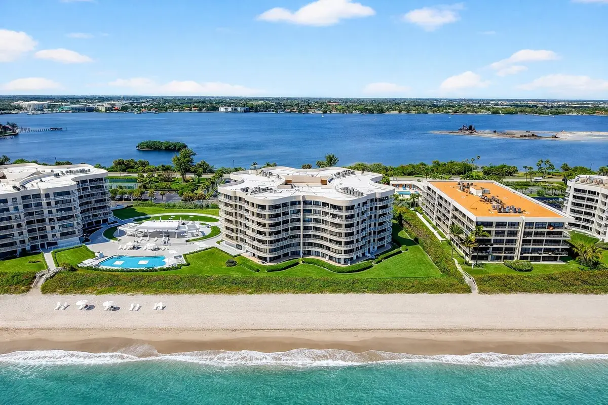 Ariel View at 3400 S Ocean Boulevard 4c I, Palm Beach