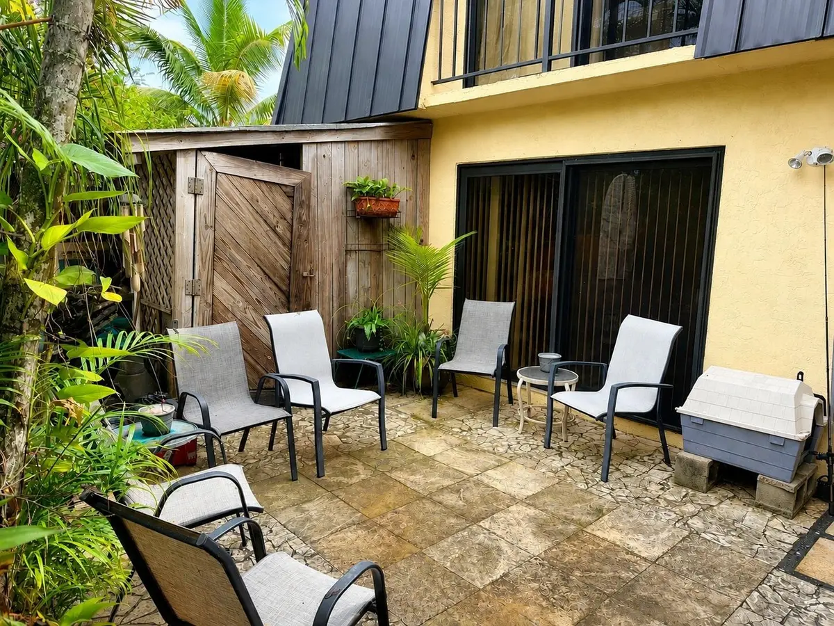 Patio at 2452 Waterside Drive, Lake Worth Beach