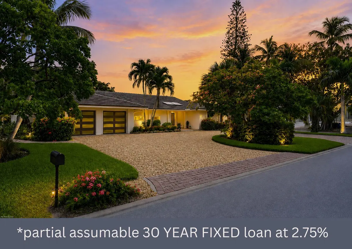 partial assumable 30 YEAR FIXED loan at at 2 ISLAND Road, Sewalls Point